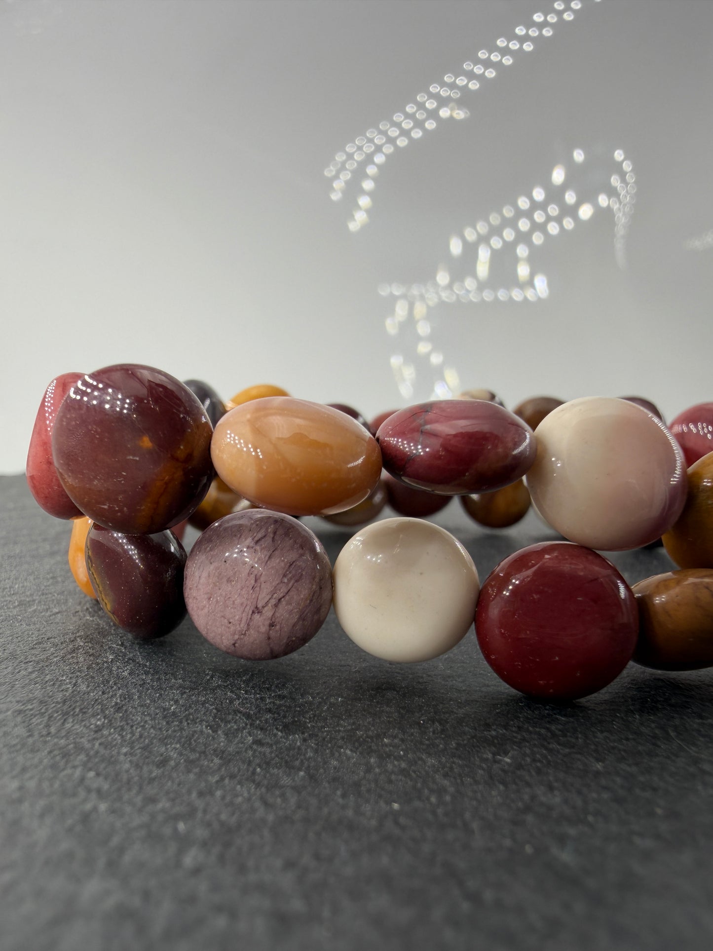 Mookait Linsenarmbänder