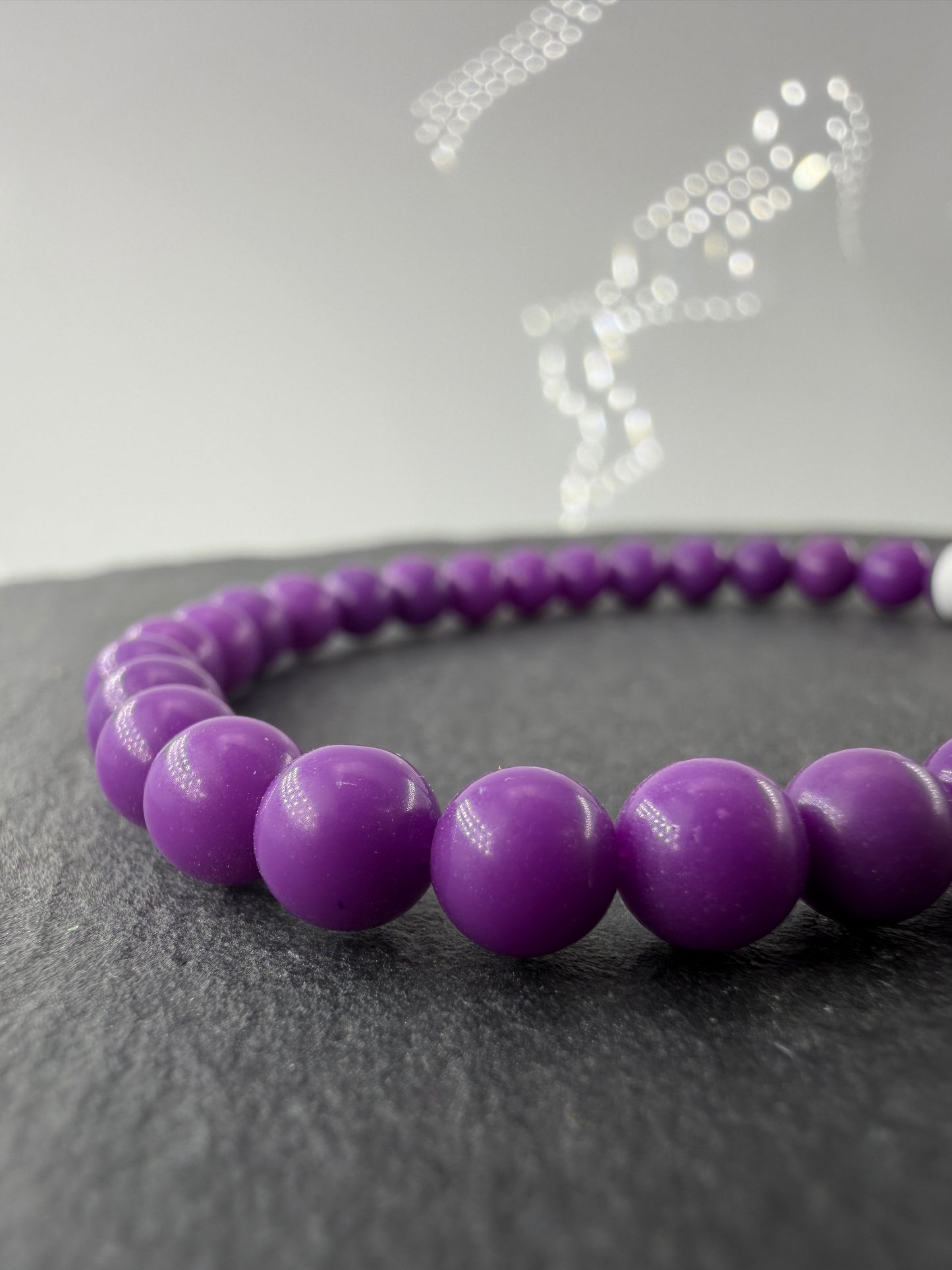 Phosphosiderit Armband PA22 – Einzelstück, Umfang 19 cm, seltenes Eisenphosphat-Mineral.