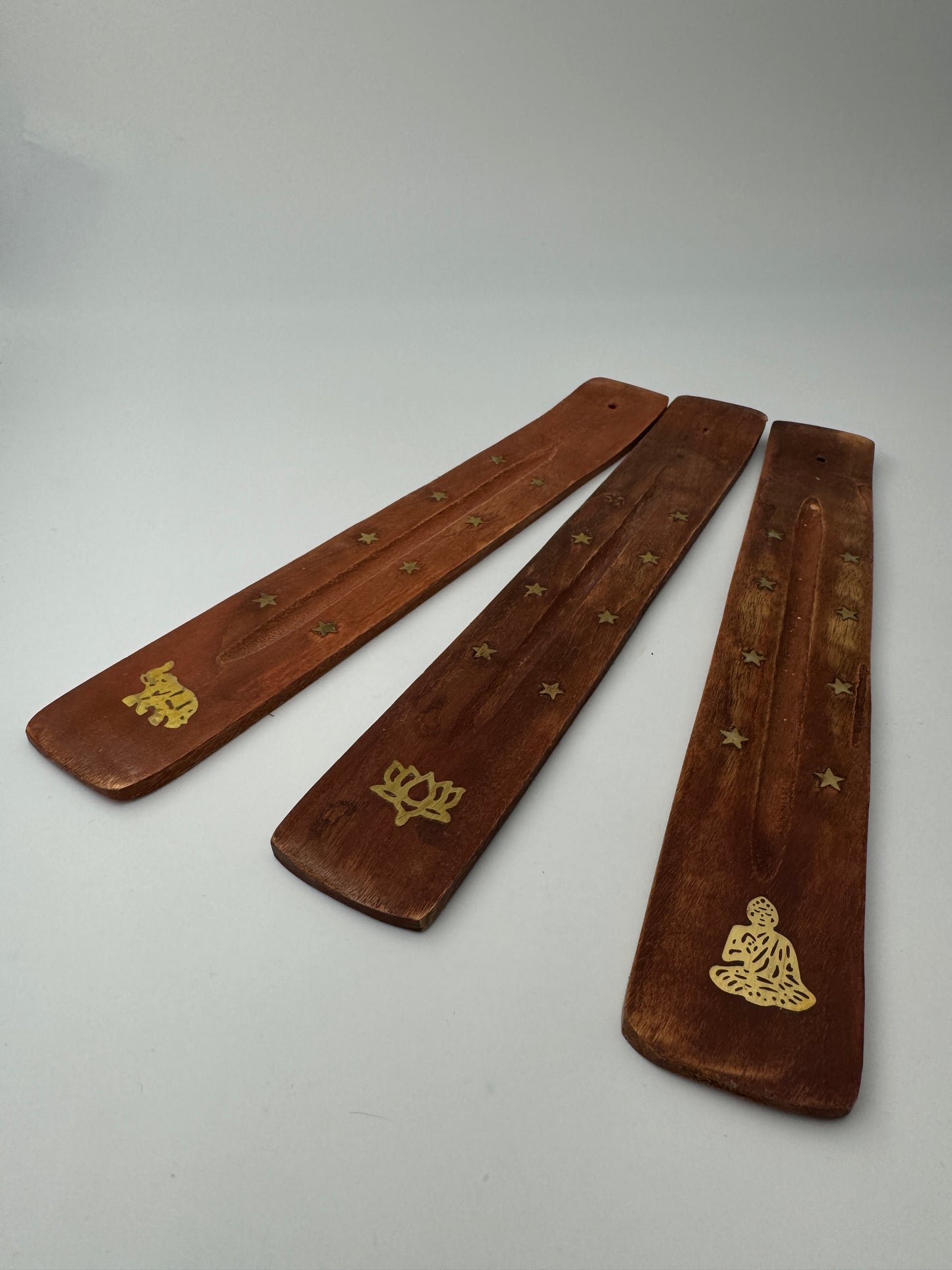 Räucherstäbchenhalter aus Holz